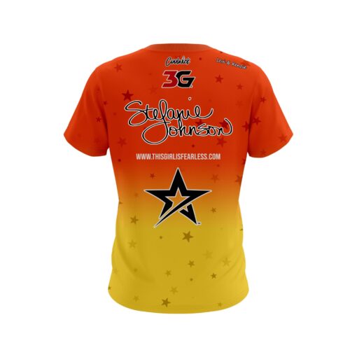 Stefanie Johnson Roto Grip Sunshine Care Bear CoolWick Bowling Jersey - Image 2