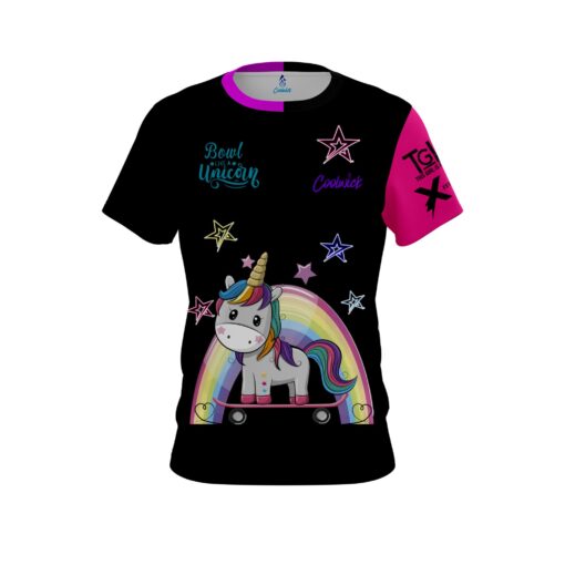 Stefanie Johnson Roto Grip Unicorn Skater CoolWick Bowling Jersey