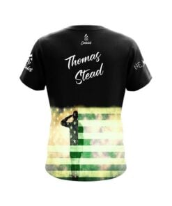 Alternative view of Thomas Stead This We'll Defend CoolWick Bowling Jersey