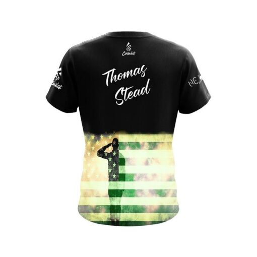 Thomas Stead This We'll Defend CoolWick Bowling Jersey - Image 2