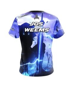 Alternative view of Storm Jos Weems Black Unicorn Plasma Rogue CoolWick Bowling Jersey