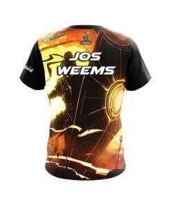 Alternative view of Storm Jos Weems Black Unicorn Golden Knight CoolWick Bowling Jersey