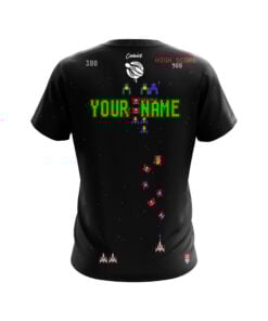 Alternative view of 12Bagger Bowling Quarters in Space CoolWick Bowling Jersey