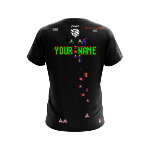 12Bagger Bowling Quarters in Space CoolWick Bowling Jersey - Image 2