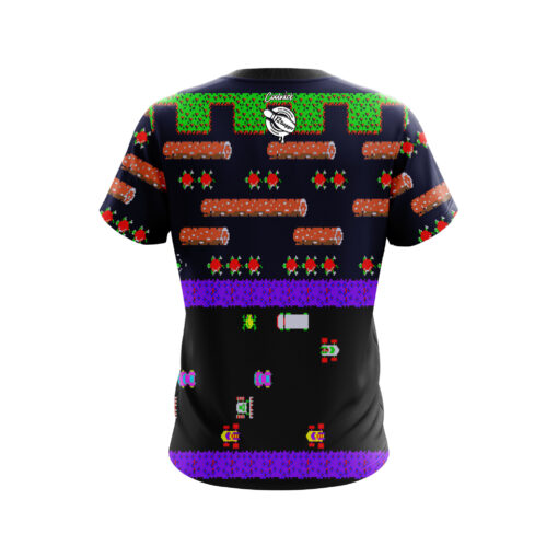 12Bagger Bowling Frog vs Traffic CoolWick Bowling Jersey - Image 2