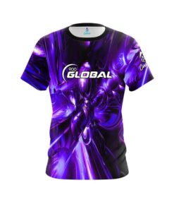900 Global Liquid Plasma Purple CoolWick Bowling Jersey