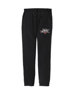 A2B Addicted to Bowling Black Unisex Jogger Sweatpants