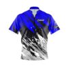 CoolWick Elite Blue Skirmish Sash Zip Jersey