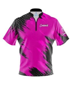 CoolWick Elite Pink Maverick Sash Zip Jersey