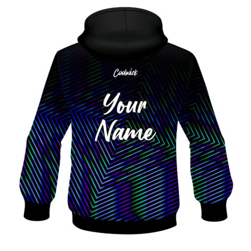 CoolWick Elite Purple Blue Fixation Hoodie - Image 2