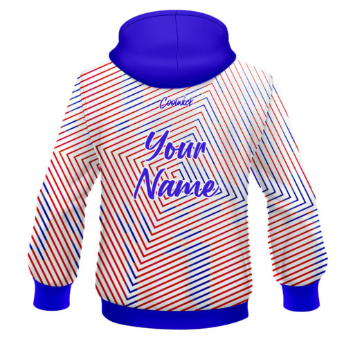 CoolWick Elite Red White Blue Fixation Hoodie - Image 2