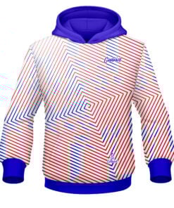 CoolWick Elite Red White Blue Fixation Hoodie