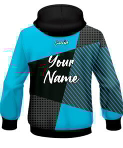 Alternative view of CoolWick Elite Blue Complexity Hoodie