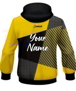 Alternative view of CoolWick Elite Yellow Complexity Hoodie