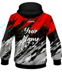 Alternative view of CoolWick Elite Red Skirmish Hoodie