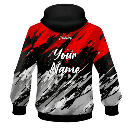 CoolWick Elite Red Skirmish Hoodie - Image 2