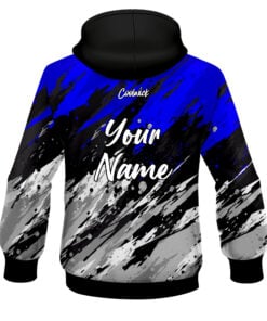 Alternative view of CoolWick Elite Blue Skirmish Hoodie