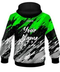 Alternative view of CoolWick Elite Green Skirmish Hoodie