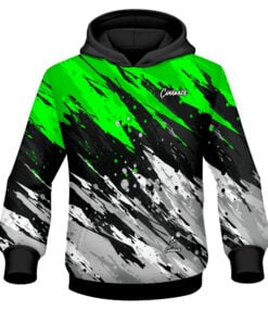 CoolWick Elite Green Skirmish Hoodie