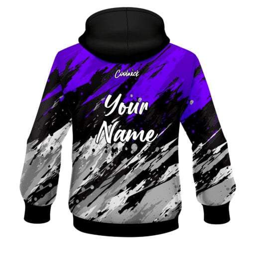 CoolWick Elite Purple Skirmish Hoodie - Image 2
