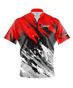 CoolWick Elite Red Skirmish Sash Zip Jersey