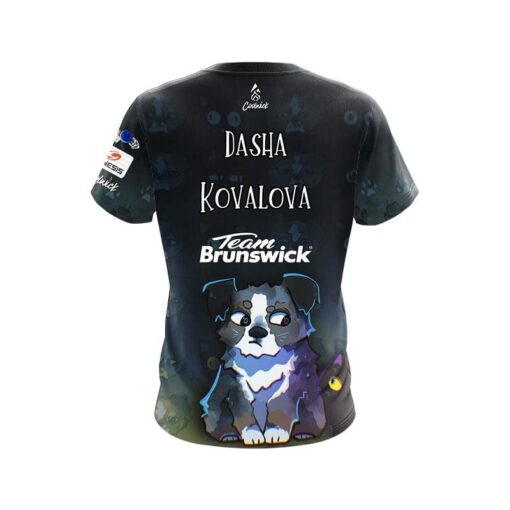 Brunswick Dasha Kovalova Pets Replica CoolWick Bowling Jersey - Image 2