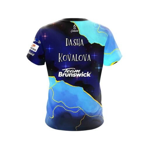 Brunswick Dasha Kovalova Starlight Replica CoolWick Bowling Jersey - Image 2