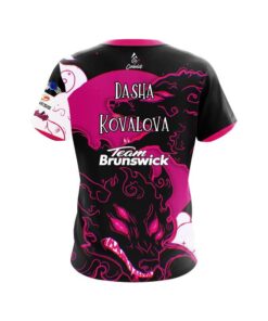 Alternative view of Brunswick Dasha Kovalova The Wolf Replica CoolWick Bowling Jersey