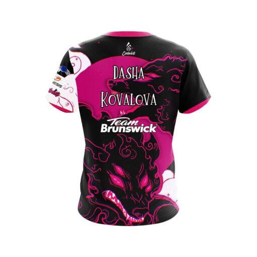 Brunswick Dasha Kovalova The Wolf Replica CoolWick Bowling Jersey - Image 2