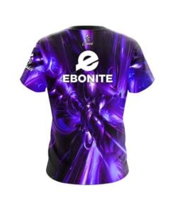 Alternative view of Ebonite Liquid Plasma Purple CoolWick Bowling Jersey