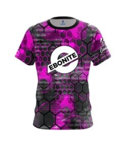 Ebonite Pink Honeycomb CoolWick Bowling Jersey