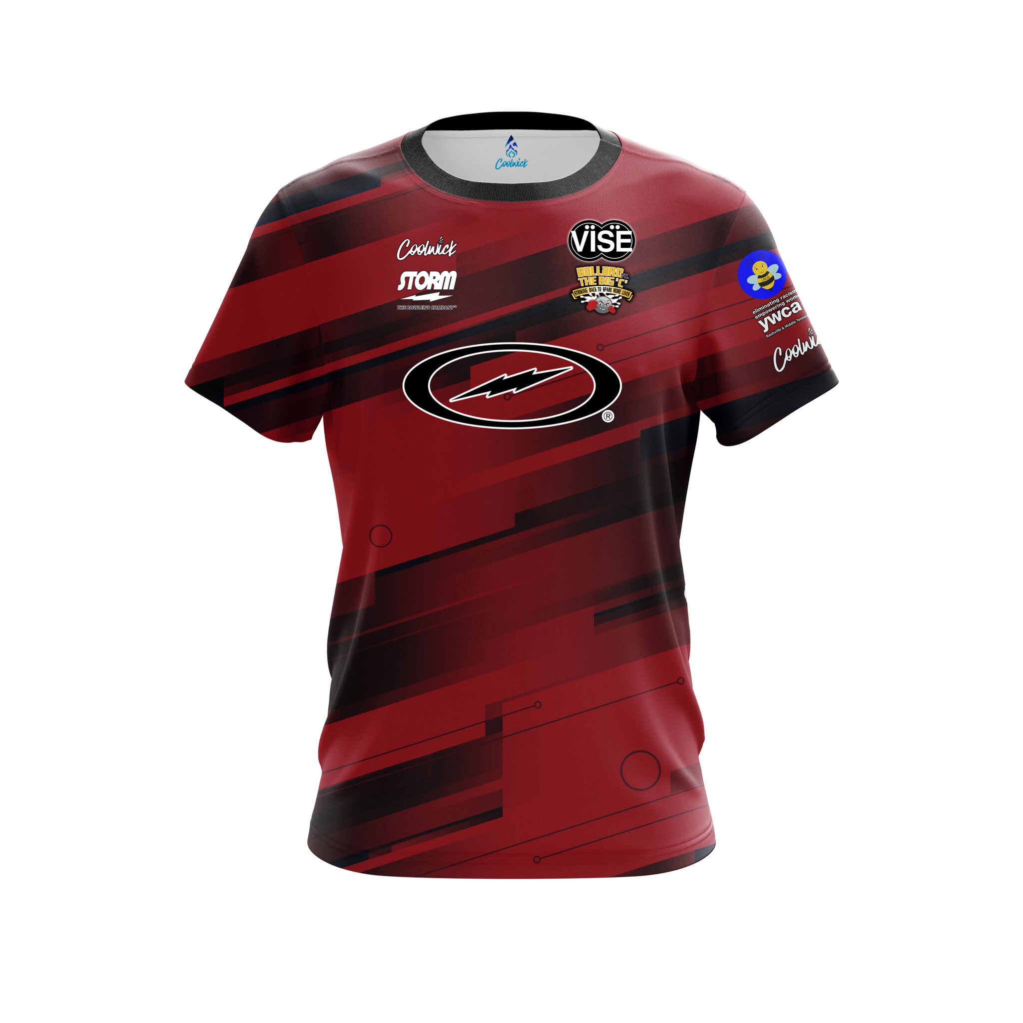 Storm Josie Barnes Striking Red Replica CoolWick Bowling Jersey