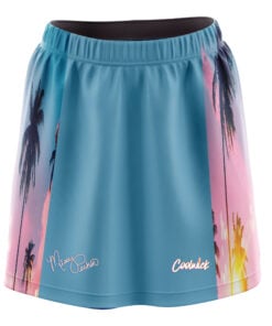 Missy Parkin Pastel Palm Tree CoolWick Bowling Skort