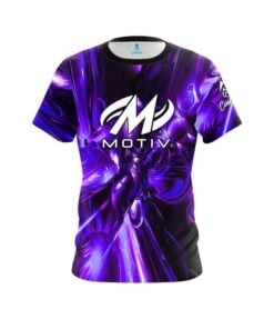 Motiv Liquid Plasma Purple CoolWick Bowling Jersey