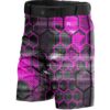 Pink Honeycomb CoolWick Bowling Shorts