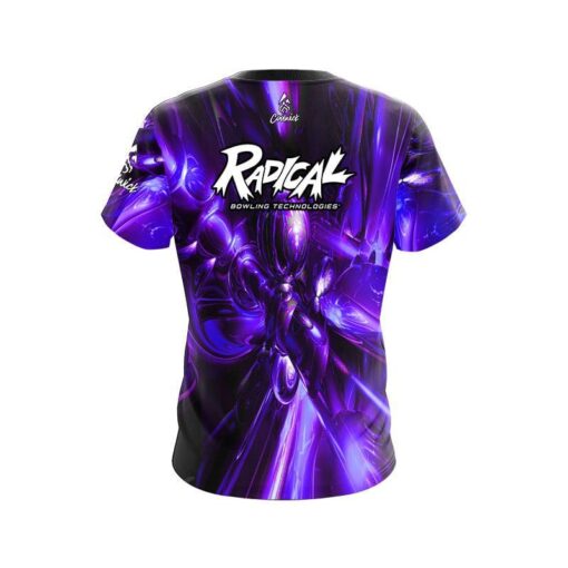 Radical Liquid Plasma Purple CoolWick Bowling Jersey - Image 2