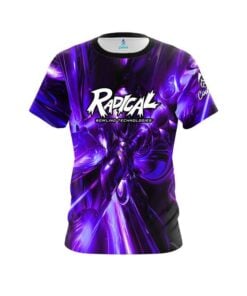 Radical Liquid Plasma Purple CoolWick Bowling Jersey