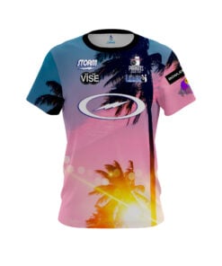 Storm Missy Parkin Pastel Palm Tree CoolWick Bowling Jersey