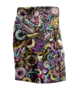 Alternative view of Doughnut Explosion CoolWick Bowling Shorts