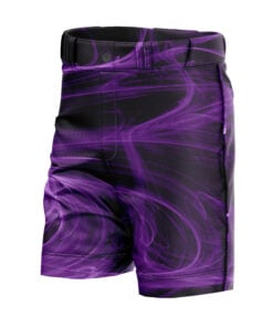 Purple Tornado CoolWick Bowling Shorts
