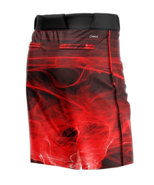 Red Tornado CoolWick Bowling Shorts - Image 2