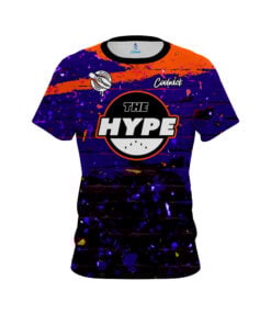 The Hype Bricks Orange Blast CoolWick Bowling Jersey