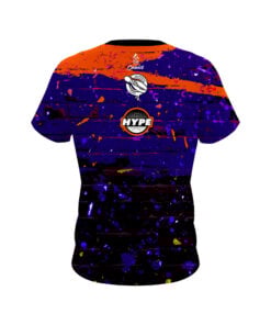 Alternative view of The Hype Bricks Orange Blast CoolWick Bowling Jersey