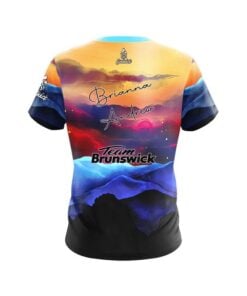 Alternative view of Brunswick Brianna Andrew Sunrise CoolWick Bowling Jersey
