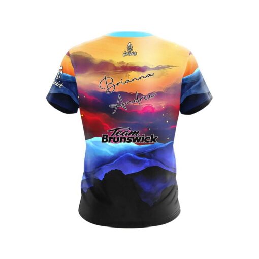 Brunswick Brianna Andrew Sunrise CoolWick Bowling Jersey - Image 2