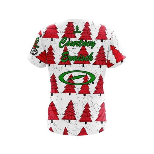 Storm Courtney Ermisch Christmas Tree CoolWick Bowling Jersey - Image 2