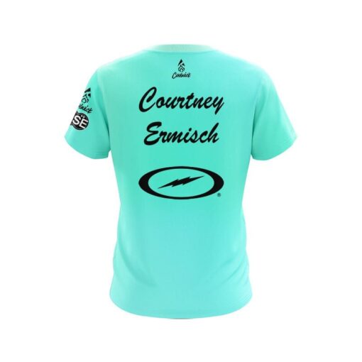 Storm Courtney Ermisch Light Blue Gradient CoolWick Bowling Jersey - Image 2