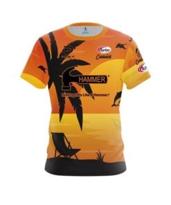 Hammer Kerry Smith Tropical Sunset CoolWick Bowling Jersey