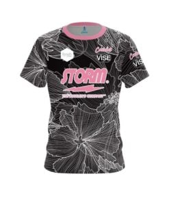 Storm Maria Bulanova Pink Hibiscus CoolWick Bowling Jersey