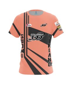 Columbia 300 Osku Palermaa Peach Suomi CoolWick Bowling Jersey